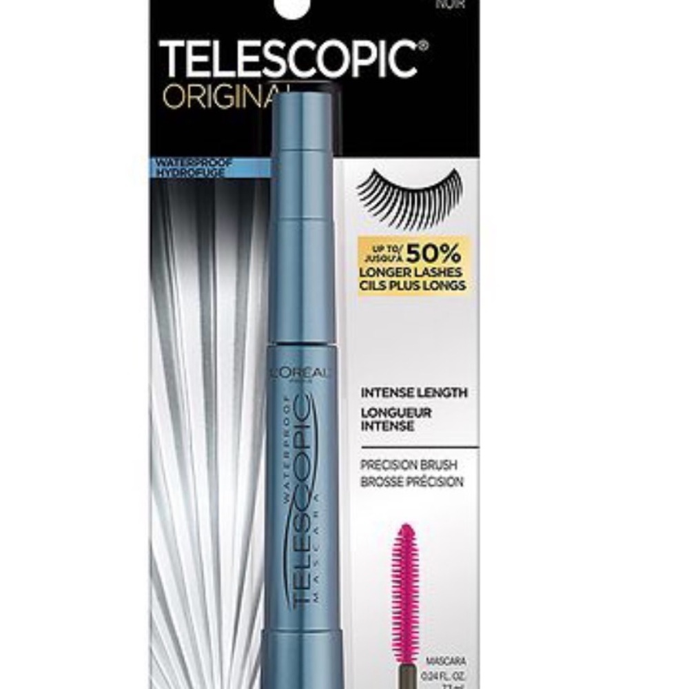 L'Oreal Telescopic Waterproof Mascara - Noir